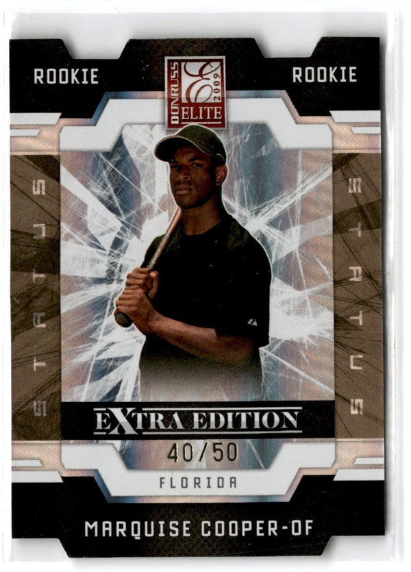 2009 Donruss Elite Extra Edition Status Gold Marquise Cooper #88 40/50