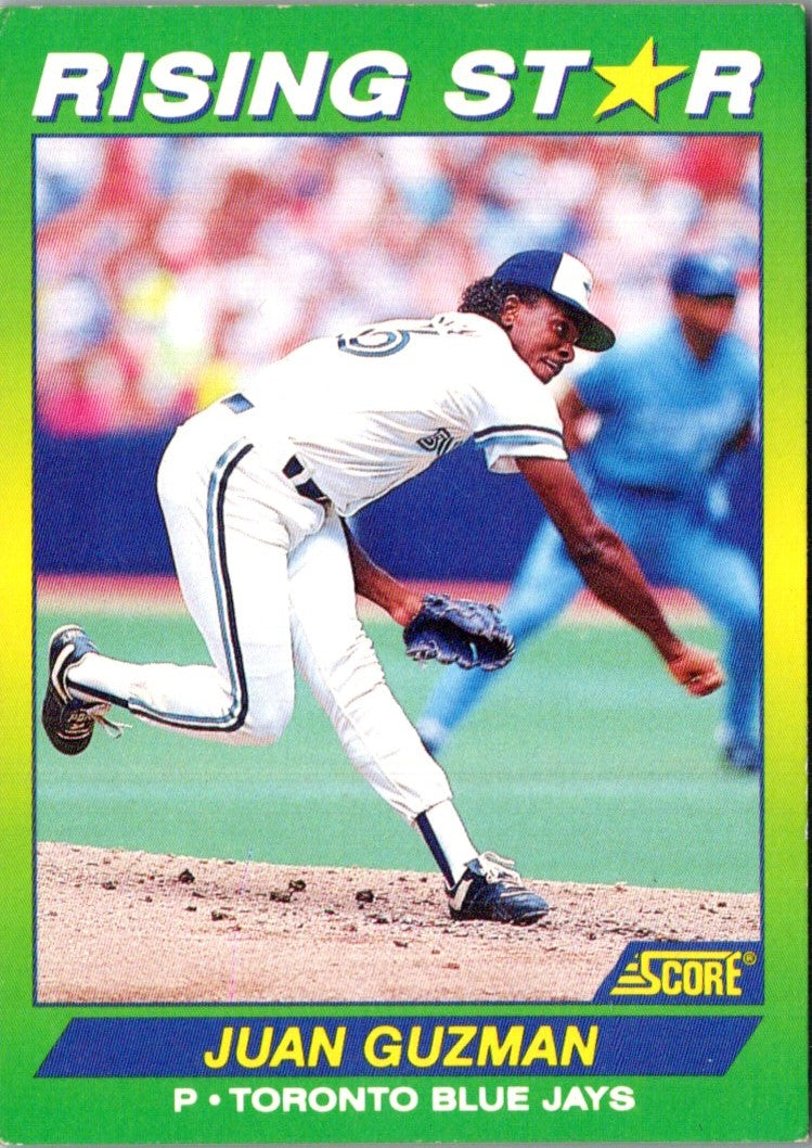 1992 Score 100 Rising Stars Juan Guzman