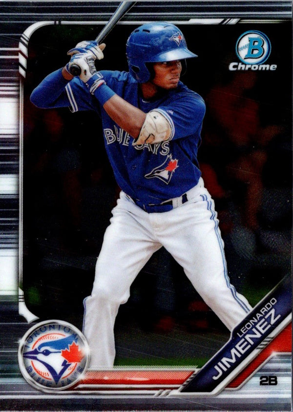 2019 Bowman Draft Chrome Leonardo Jimenez #BDC-78