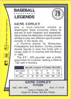 1990 Pacific Legends Gene Conley #79
