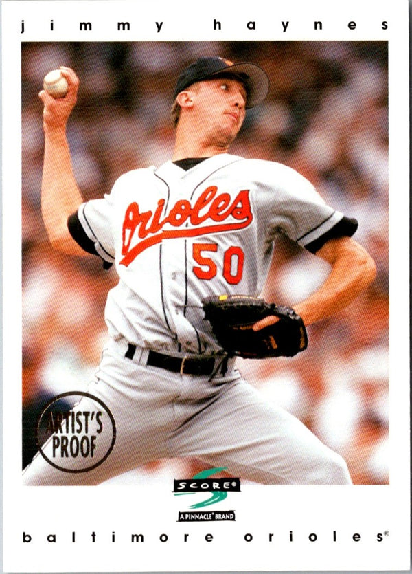 1997 Score Artist's Proofs White Border Jimmy Haynes #234