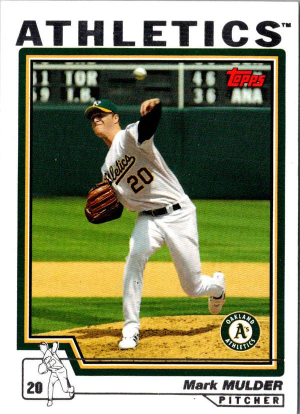 2004 Topps 1st Edition Mark Mulder #70