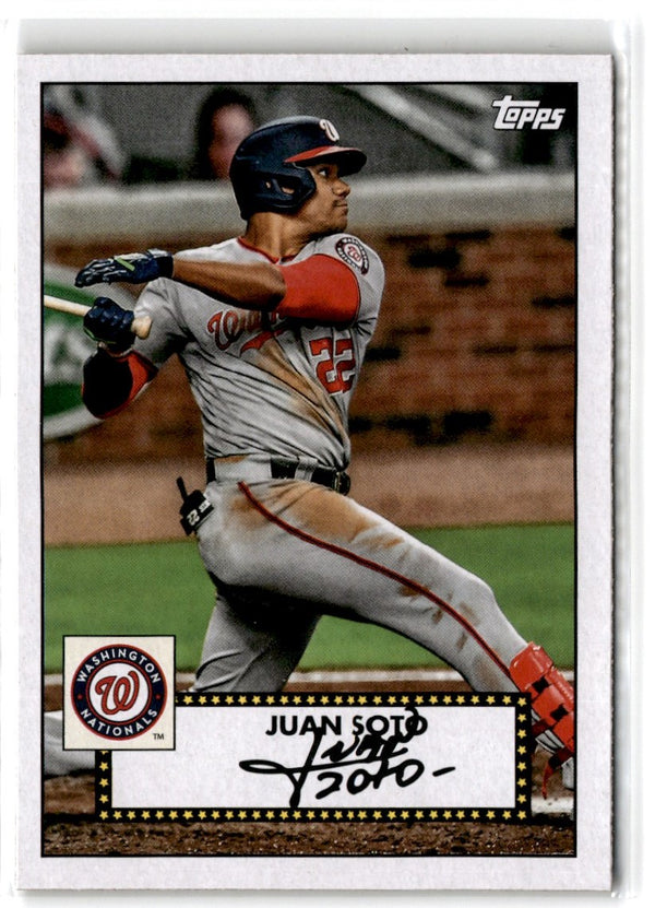 2021 Topps 1952 Redux Juan Soto #T52-9