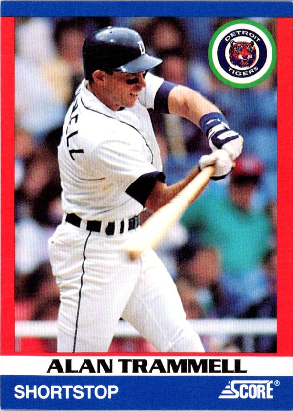 1991 Score 100 Superstars Alan Trammell #63