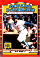 2001 Upper Deck Decade 1970's Bill Madlock #126