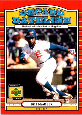 2001 Upper Deck Decade 1970's Bill Madlock #126