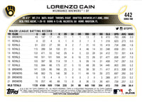 2022 Topps Lorenzo Cain #442