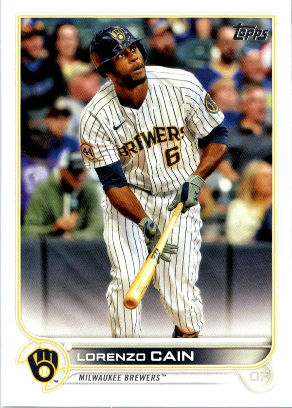 2022 Topps Lorenzo Cain #442