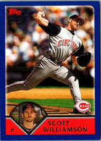 2003 Topps Scott Williamson #474