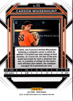 2023 Panini Prizm Carson Whisenhunt #173