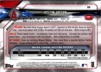 2018 Bowman Chrome Justin Upton #60