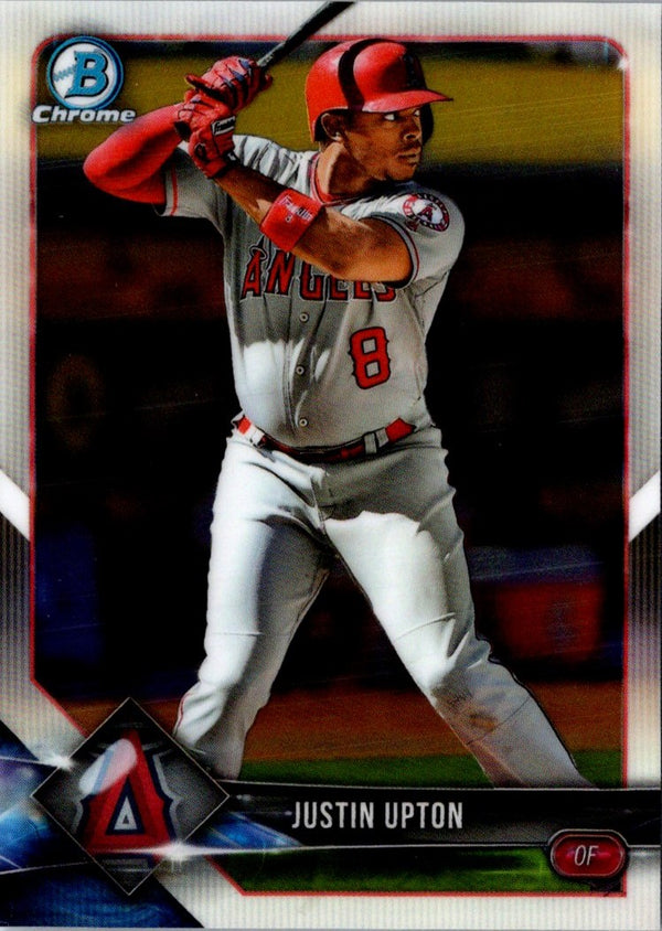 2018 Bowman Chrome Justin Upton #60