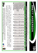 2012 Topps Brett Anderson