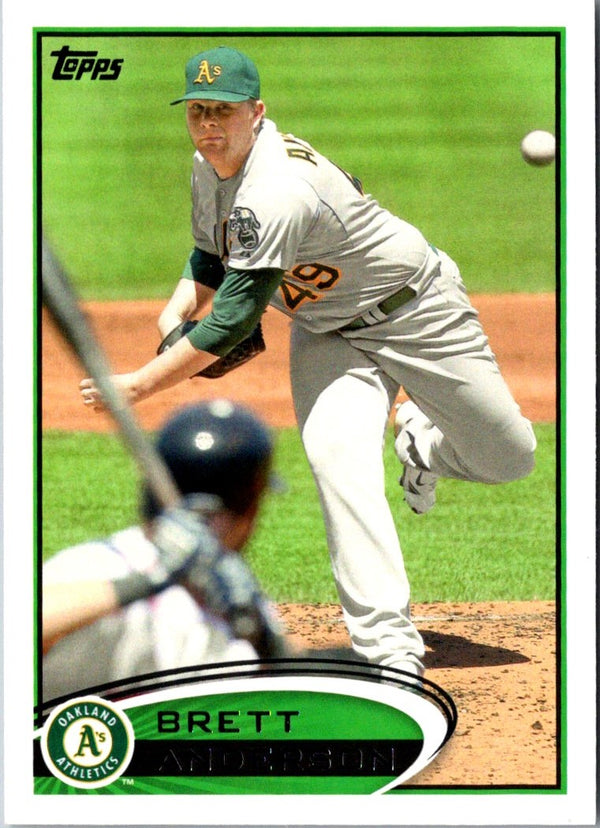 2012 Topps Brett Anderson #104