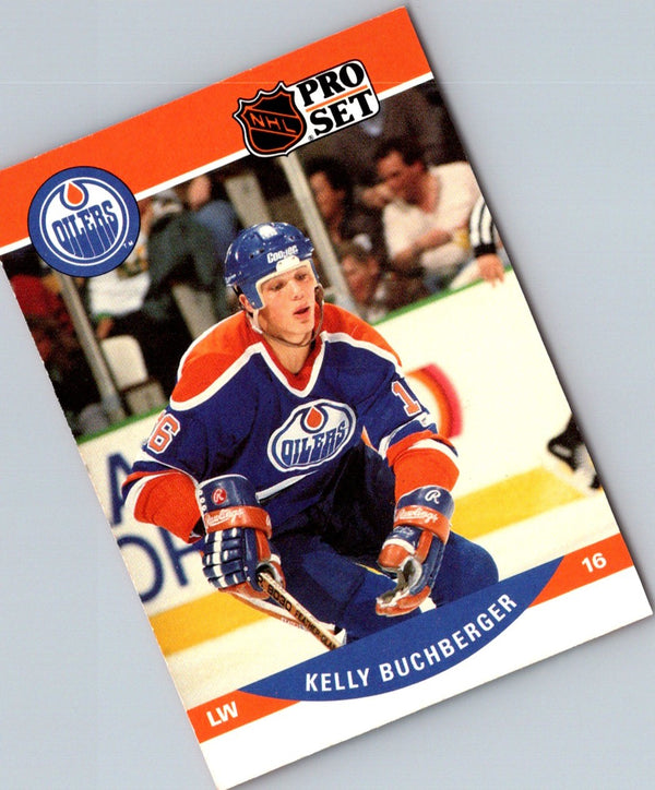 1990 Pro Set Kelly Buchberger #441 Rookie