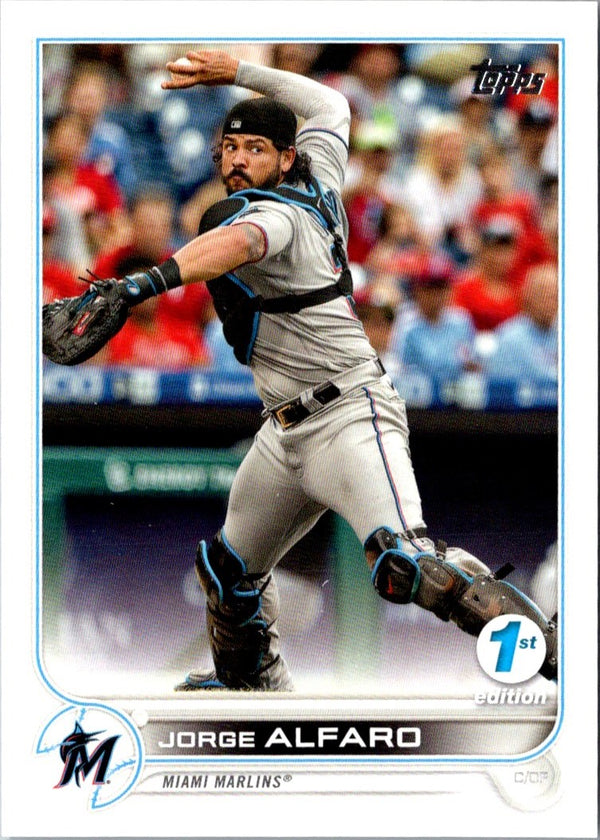 2022 Topps 1st Edition Jorge Alfaro #36