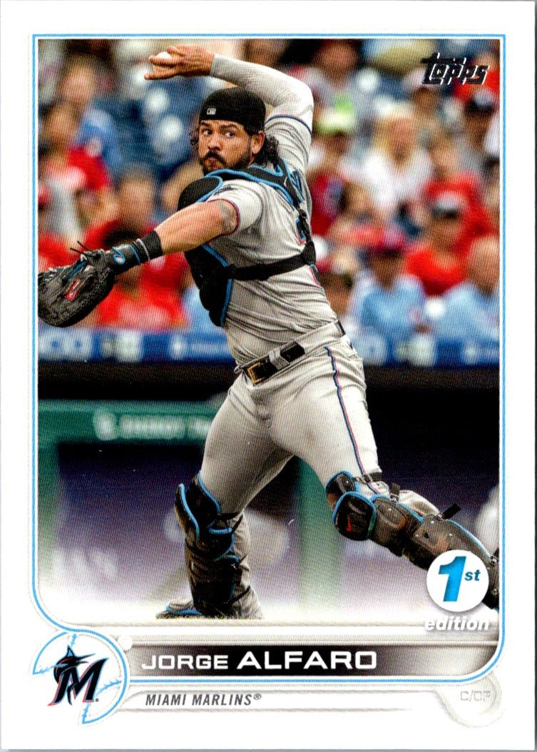 2022 Topps 1st Edition Jorge Alfaro