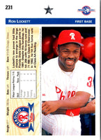 1992 Upper Deck Minors Ron Lockett #231
