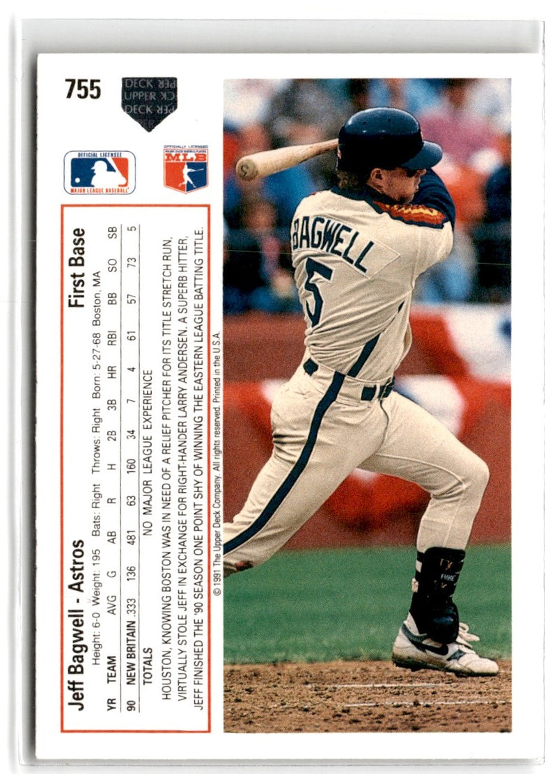 1991 Upper Deck Jeff Bagwell