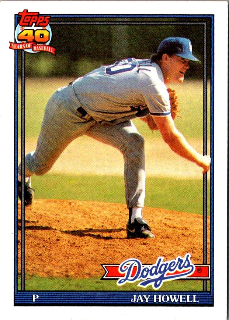 1991 Topps Jay Howell