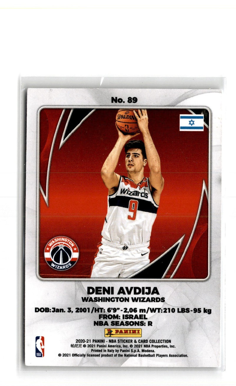 2020 Panini NBA Sticker & Card Collection Deni Avdija