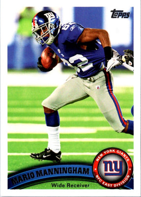 2011 Topps Mario Manningham #162 /2011