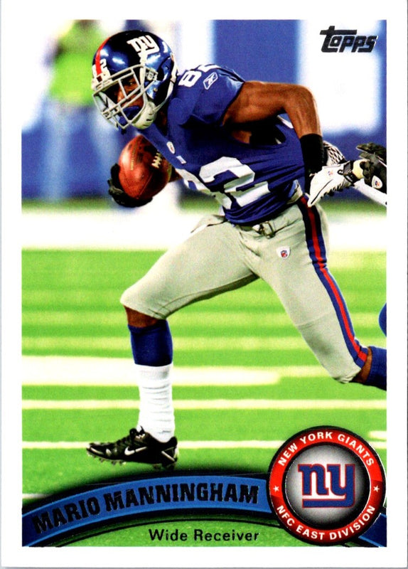 2011 Topps Mario Manningham #162 /2011