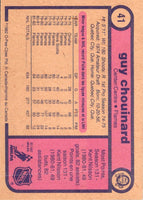 1982 O-Pee-Chee Guy Chouinard #41