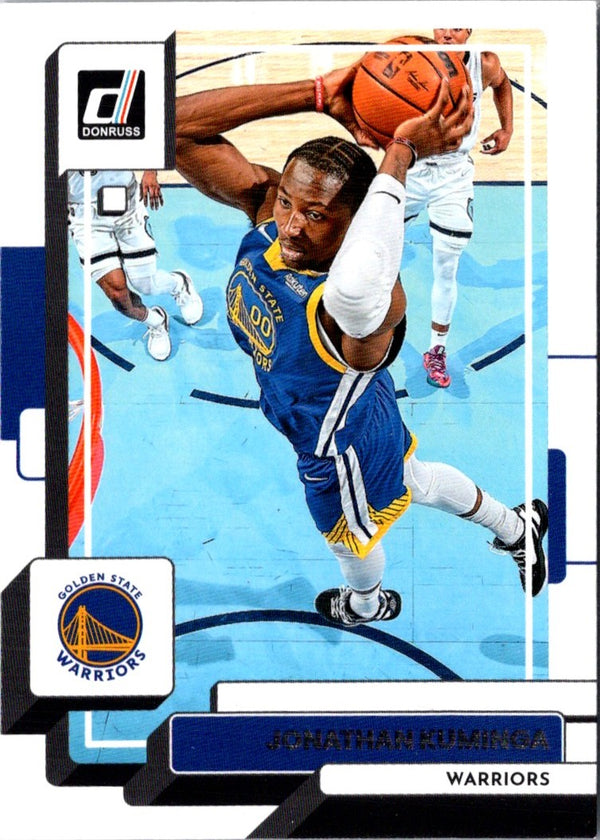 2022 Donruss Jonathan Kuminga #179