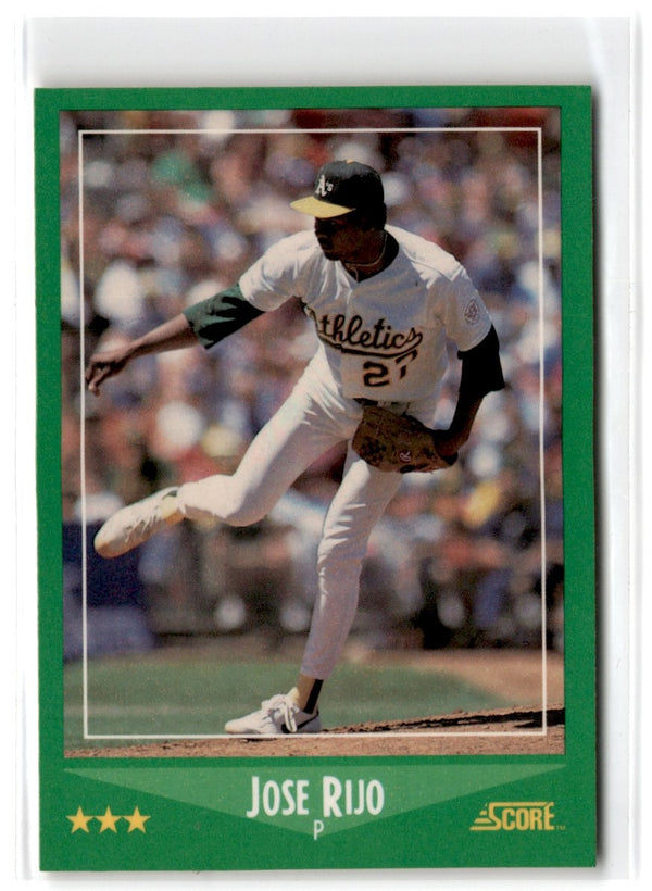 1988 Score Glossy Jose Rijo #392
