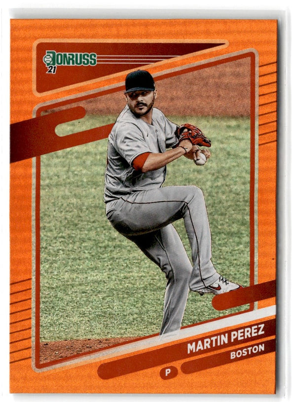 2021 Donruss Holo Orange Martin Perez #97