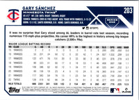2023 Topps Royal Blue Gary Sanchez #203