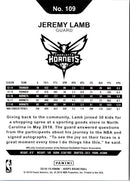 2018 Hoops Jeremy Lamb