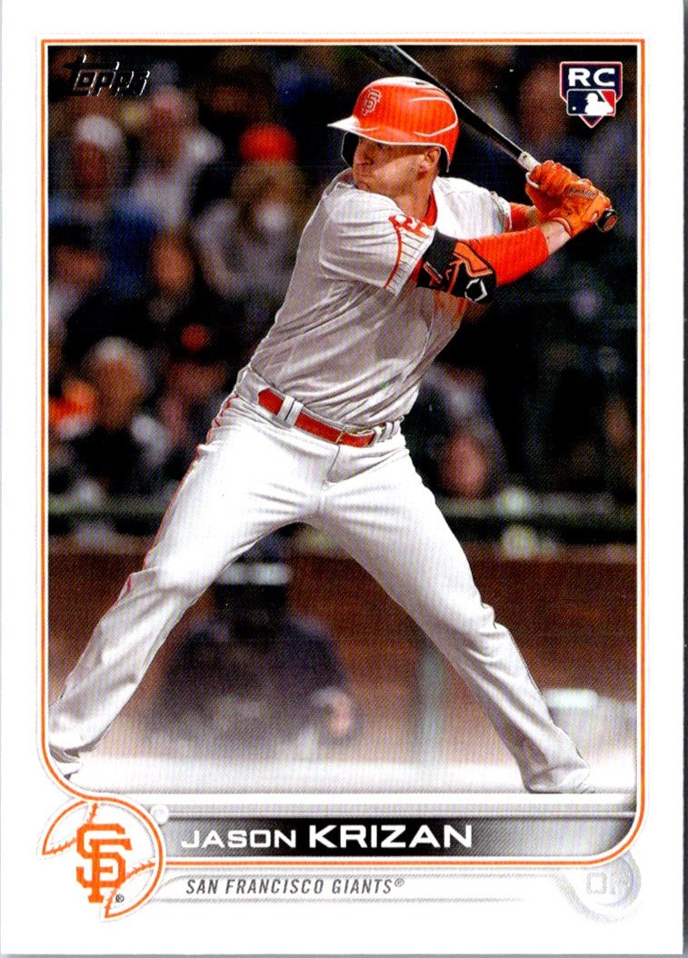 2022 Topps Update Jason Krizan