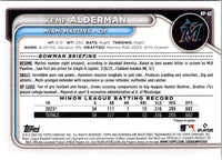 2024 Bowman Prospects Kemp Alderman #BP-82