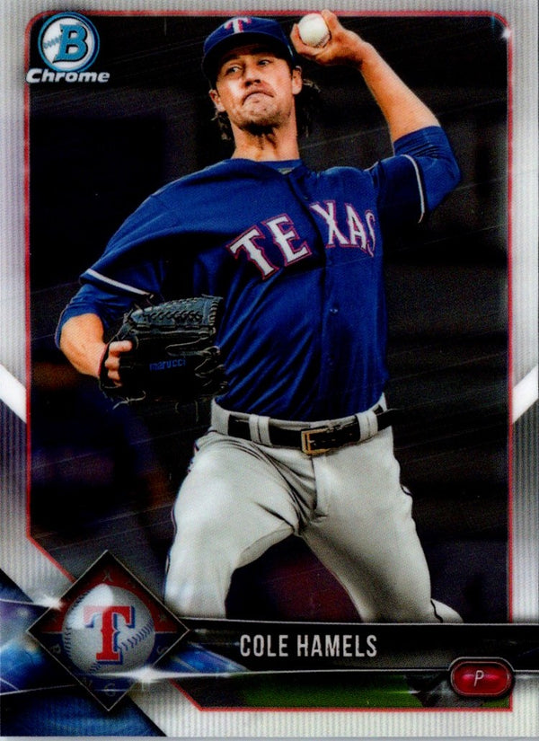 2018 Bowman Chrome Cole Hamels #26