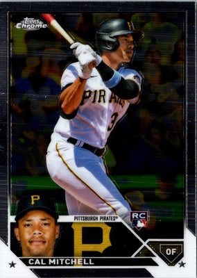 2023 Topps Chrome Cal Mitchell #108 Rookie