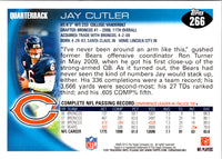 2010 Topps Jay Cutler #266