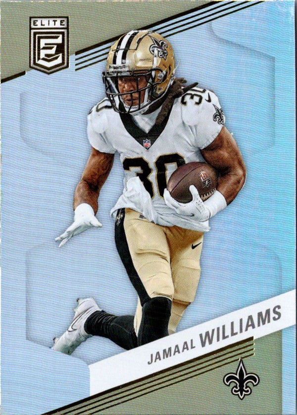 2023 Donruss Elite Green Disco Jamaal Williams #46