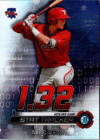 2019 Bowman Chrome Stat Tracker Alec Bohm #ST-AB