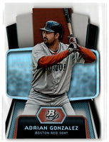 2012 Bowman Platinum Cutting Edge Stars Adrian Gonzalez #CES-AG