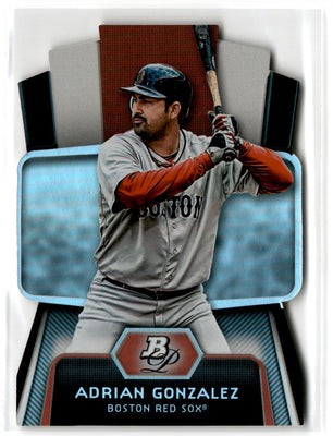 2012 Bowman Platinum Cutting Edge Stars Adrian Gonzalez #CES-AG
