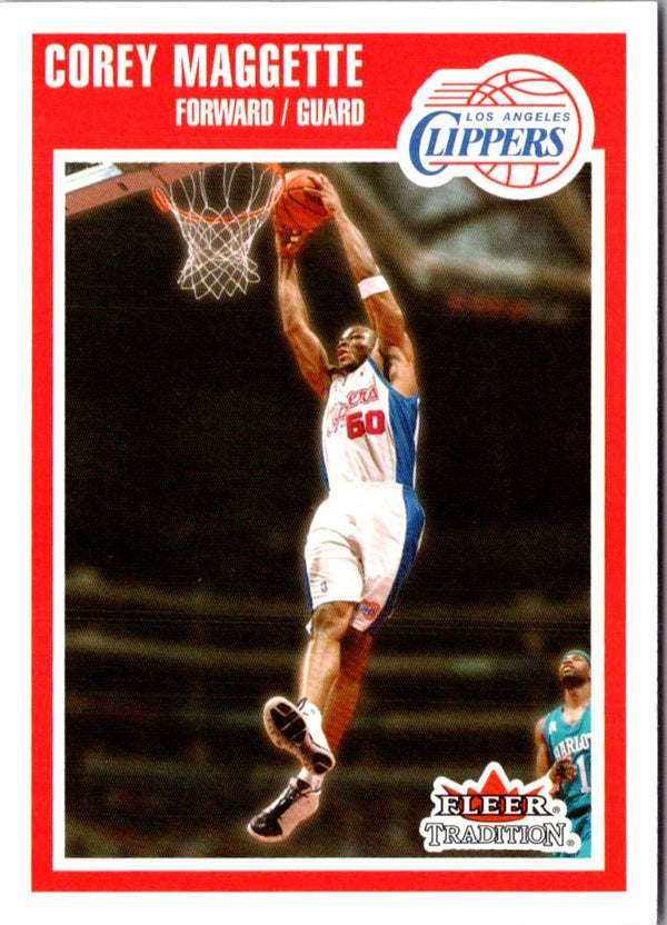 2002 Fleer Tradition Corey Maggette #59