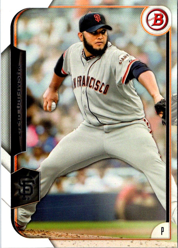 2015 Bowman Yusmeiro Petit #88