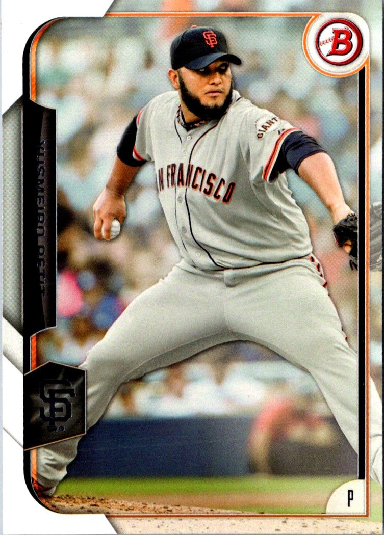 2015 Bowman Yusmeiro Petit