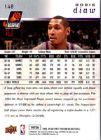 2008 Upper Deck First Edition Boris Diaw #148