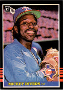 1985 Donruss Mickey Rivers
