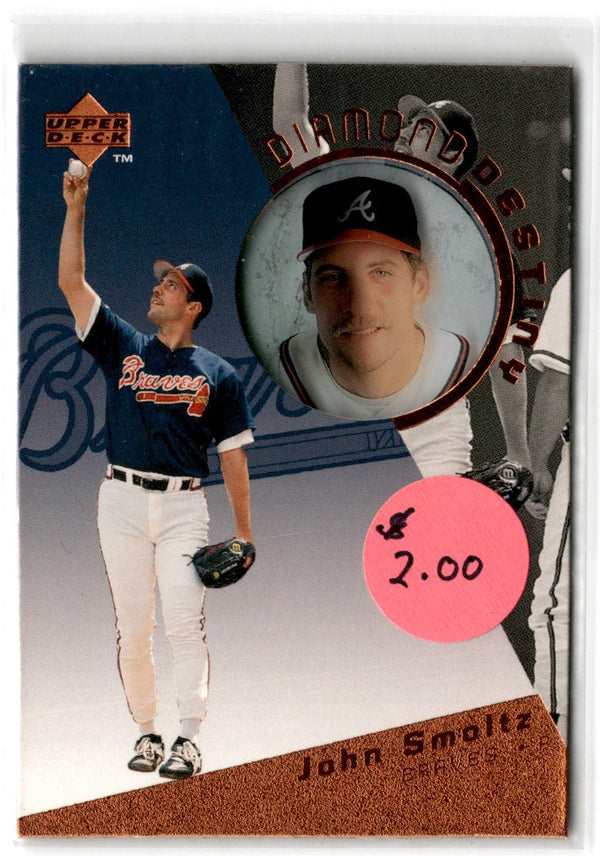 1996 Upper Deck Diamond Destiny John Smoltz #DD3