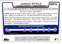 2012 Bowman Chrome Prospects Jason Stolz #BDPP125
