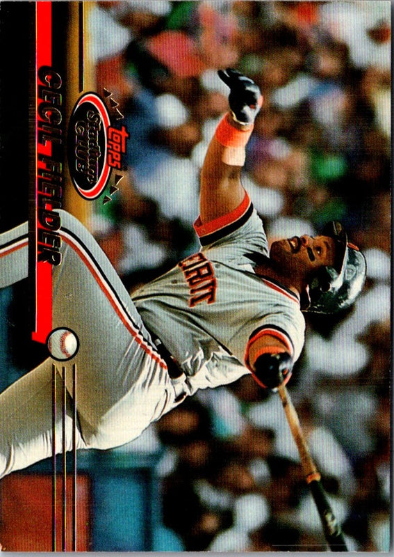 1993 Stadium Club Cecil Fielder #503